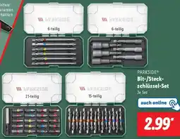 Lidl PARKSIDE Bit-/Steckschlüssel-Set Angebot