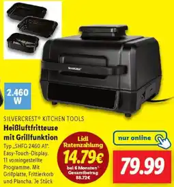 Lidl SILVERCREST KITCHEN TOOLS Heißluftfritteuse mit Grillfunktion Angebot