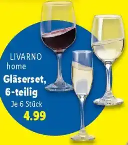 Lidl LIVARNO home Gläserset, 6-teilig Angebot