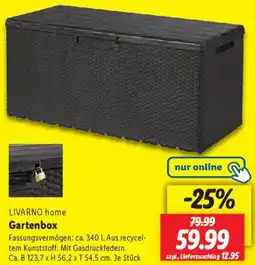 Lidl LIVARNO home Gartenbox Angebot