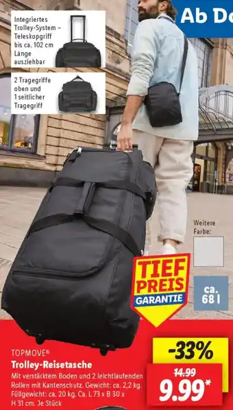 Lidl TOPMOVE Trolley-Reisetasche Angebot