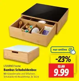 Lidl Bambus Schubladenbox Angebot