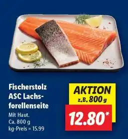 Lidl Fischerstolz ASC Lachsforellenseite Angebot