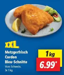 Lidl Metzgerfrisch Cordon Bleu-Schnitte Angebot