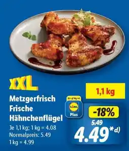 Lidl Metzgerfrisch Frische Hähnchenflügel Angebot