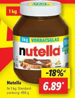 Lidl nutella Angebot