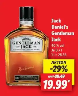 Lidl Jack Daniel's Gentleman Jack Angebot
