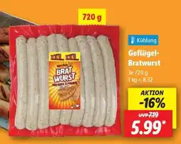 Lidl Geflügel Bratwurst Angebot