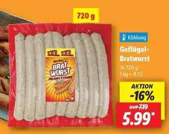 Lidl Geflügel Bratwurst Angebot