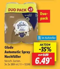 Lidl Glade Automatic Spray Nachfüller Angebot