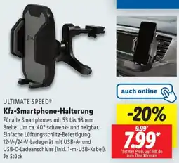 Lidl ULTIMATE SPEED Kfz-Smartphone-Halterung Angebot