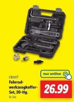 Lidl Fahrradwerkzeugkoffer-Set, 20-tlg Angebot