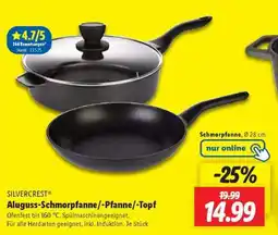 Lidl Aluguss-Schmorpfanne/-Pfanne/-Topf Angebot