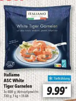 Lidl Italiamo ASC White Tiger Garnelen Angebot