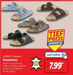 Lidl Pantoletten Angebot