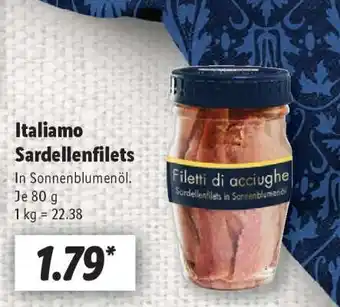 Lidl Italiamo Sardellenfilets Angebot
