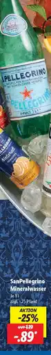 Lidl SanPellegrino Mineralwasser Angebot