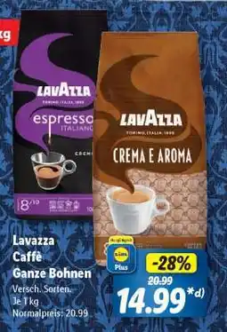Lidl Lavazza Caffè Ganze Bohnen Angebot