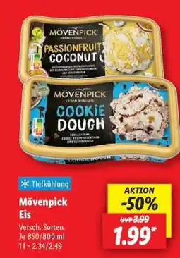 Lidl Mövenpick Eis Angebot