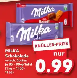 Kaufland MILKA Schokolade Angebot