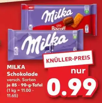 Kaufland MILKA Schokolade Angebot
