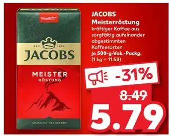 Kaufland JACOBS Meiterröstung Angebot