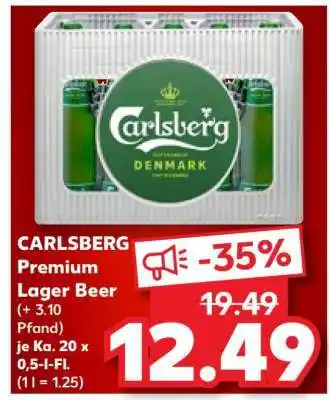Kaufland CARLSBERG Premium Lager Beer Angebot
