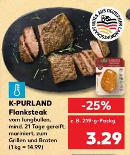 Kaufland K-PURLAND Flanksteak Angebot