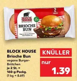 Kaufland BLOCK HOUSE Brioche Bun Angebot