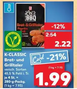 Kaufland K-CLASSIC Brat- und Grilltaler Angebot