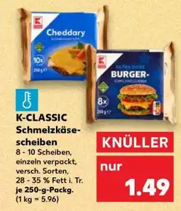Kaufland K-CLASSIC Schmelzkäsescheiben Angebot