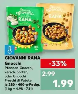 Kaufland Giovanni Rana Gnocchi Angebot