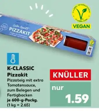 Kaufland K-CLASSIC Pizzakit Angebot