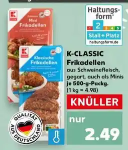 Kaufland K-CLASSIC Frikadellen Angebot