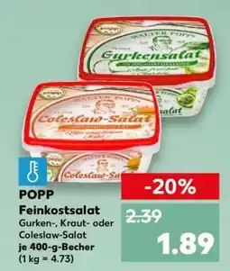 Kaufland popp Feinkostsalat Angebot