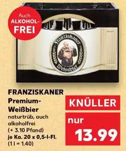 Kaufland FRANZISKANER Premium- Weißbier Angebot