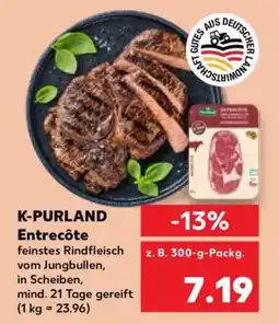 Kaufland K-PURLAND Entrecôte Angebot