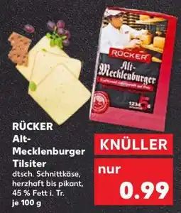 Kaufland RÜCKER Alt-Mecklenburger Tilsiter Angebot