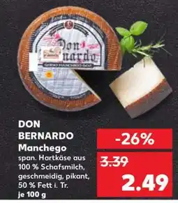 Kaufland Don Bernardo Manchego Angebot