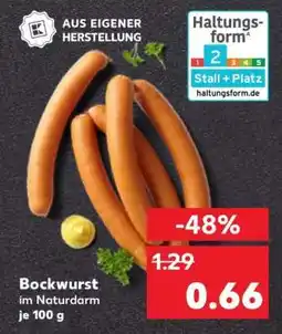 Kaufland Bockwurst Angebot