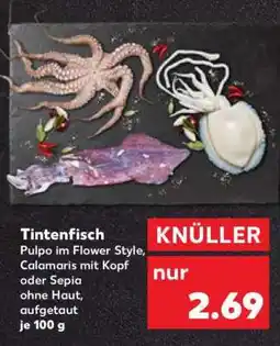 Kaufland Tintenfisch Angebot