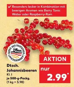Kaufland Dtsch. Johannisbeeren Kl. I Angebot