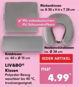 Kaufland LIV&BO Kissen Angebot