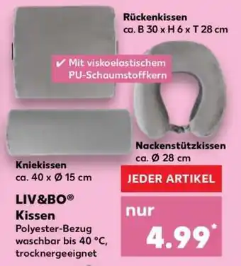 Kaufland LIV&BO Kissen Angebot