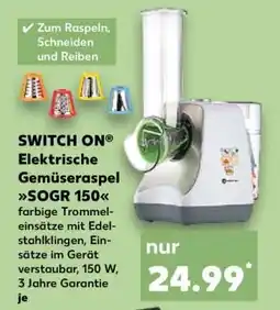 Kaufland SWITCH ON Elektrische Gemüseraspel SOGR 150 Angebot