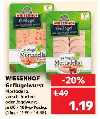 Kaufland WIESENHOF Geflügelwurst Angebot
