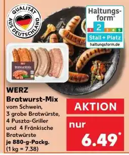 Kaufland WERZ Bratwurst-Mix Angebot