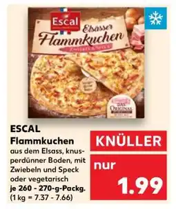 Kaufland ESCAL Flammkuchen Angebot