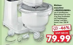 Kaufland Küchenmaschine MUMS2AW00 Angebot