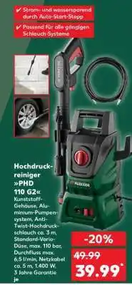 Kaufland Hochdruckreiniger PHD 110 G2 Angebot